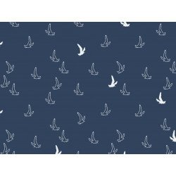 Jersey - Möwen dunkelblau